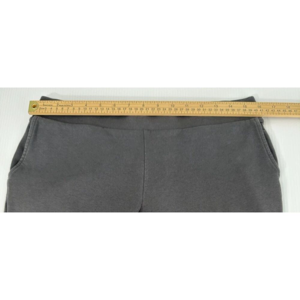 Pure Jill Affinity French Terry Slim Crop Pants Sz SP (32x22) Gray Pima Modal - Picture 3 of 9